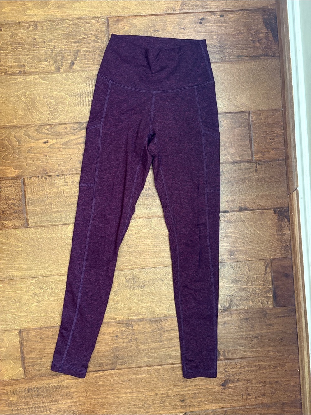 aerie High-Waist Plum Leggings